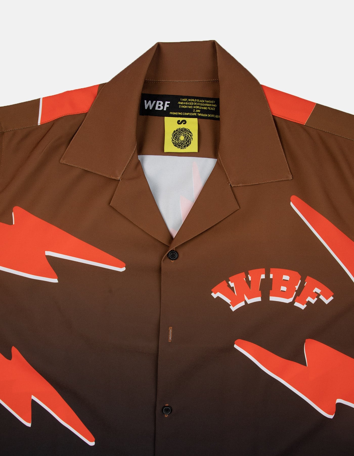 BROWN & ORANGE LIGHTNING