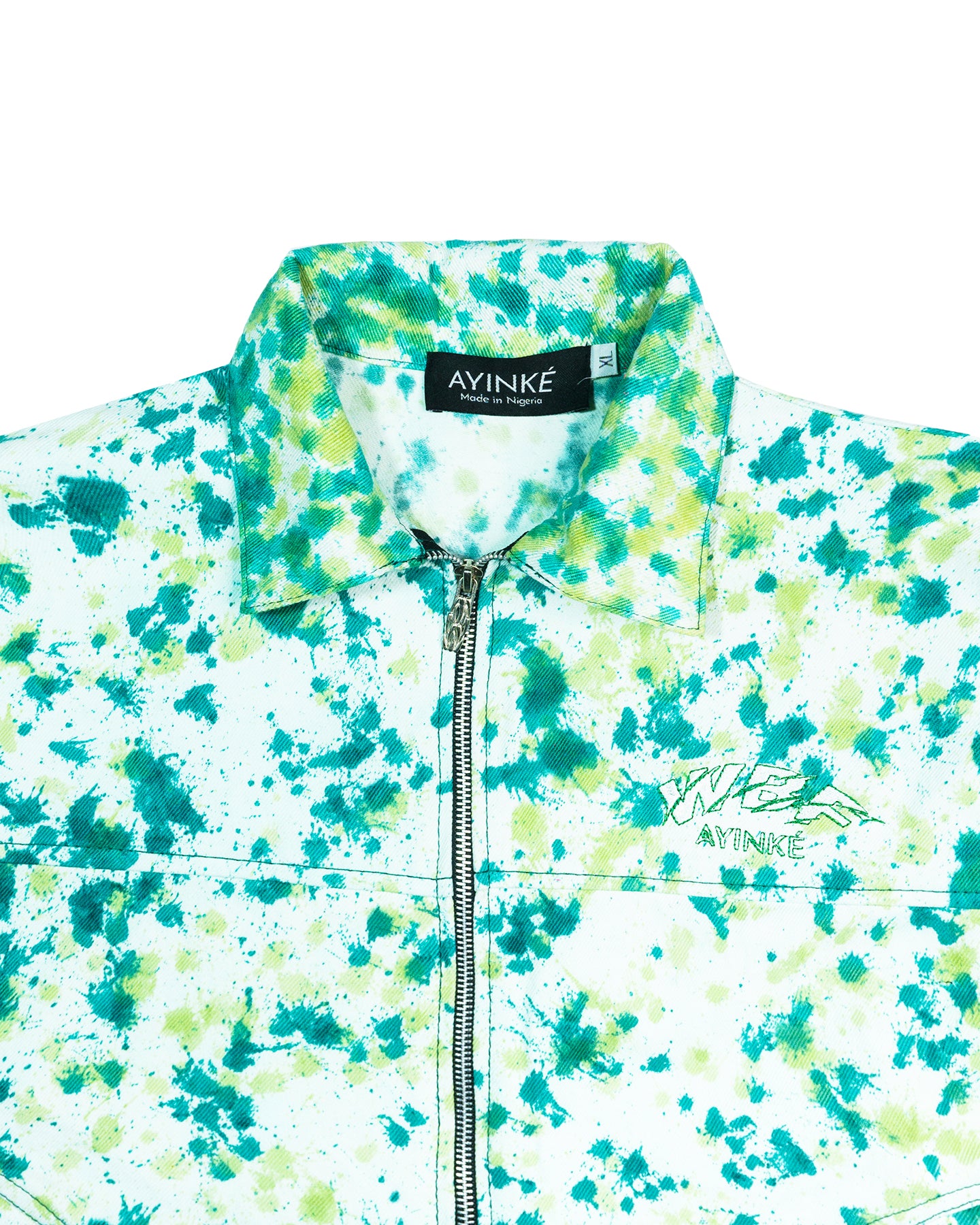 AYINKE GREEN DYE SPLASH SET