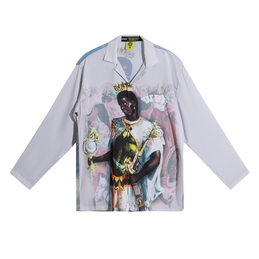 BLACK MESSIAH SILK SHIRT