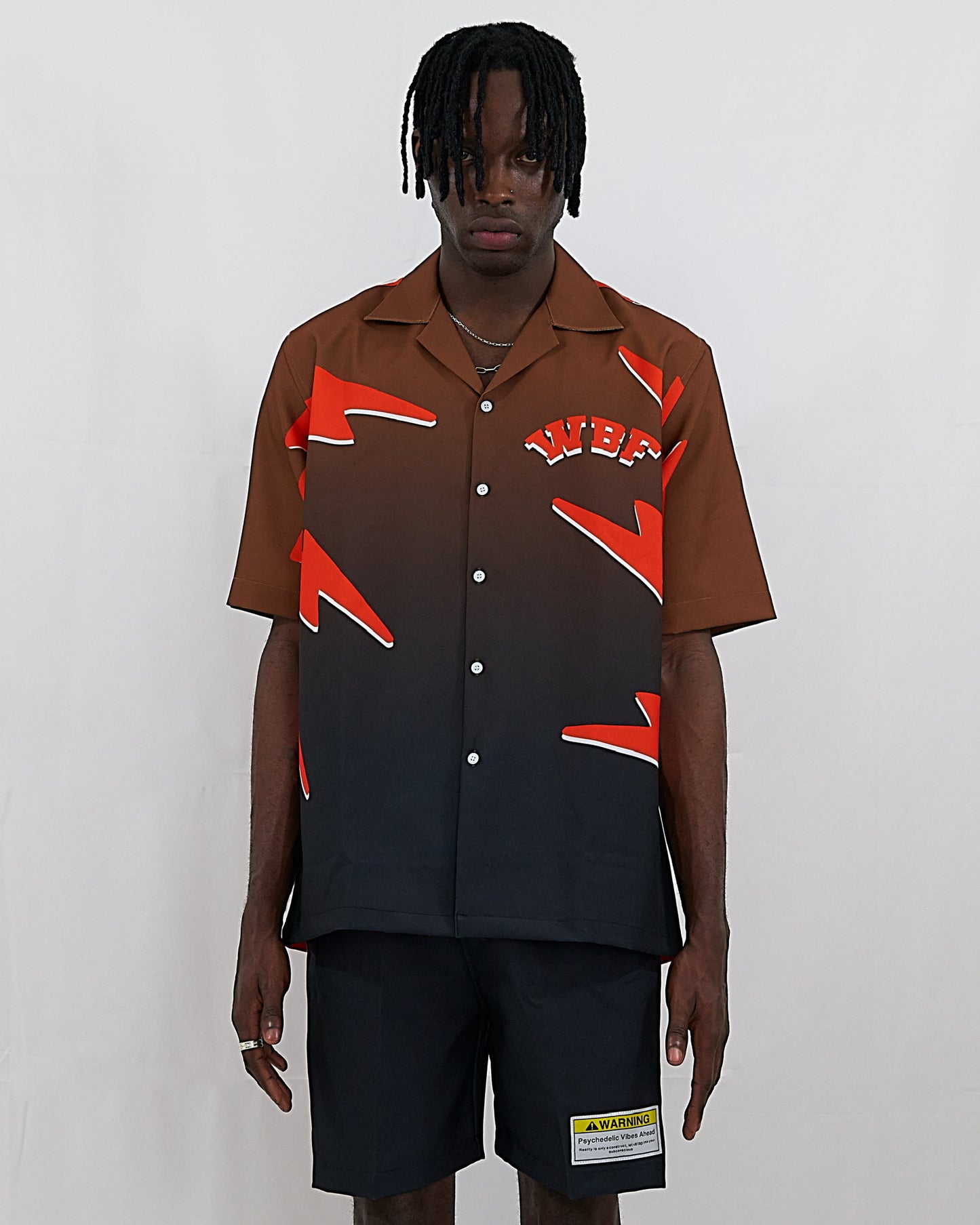 BROWN & ORANGE LIGHTNING